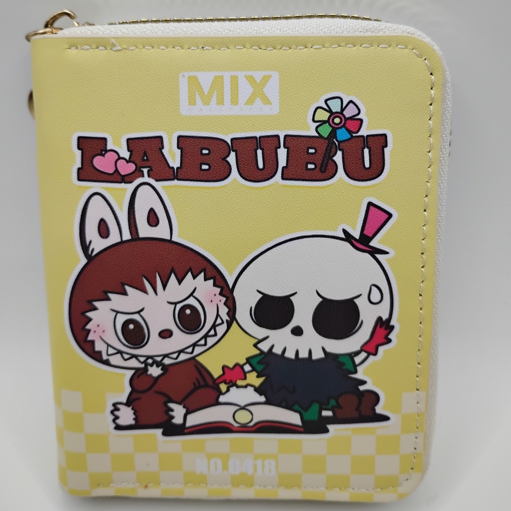 🆕2/15$Labubu Chic Yellow Wallet